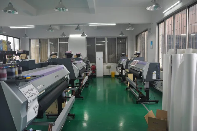 Textile printing and finishing workshop