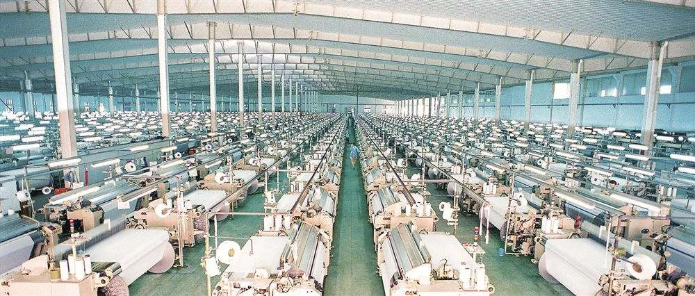 Textile workshop production line