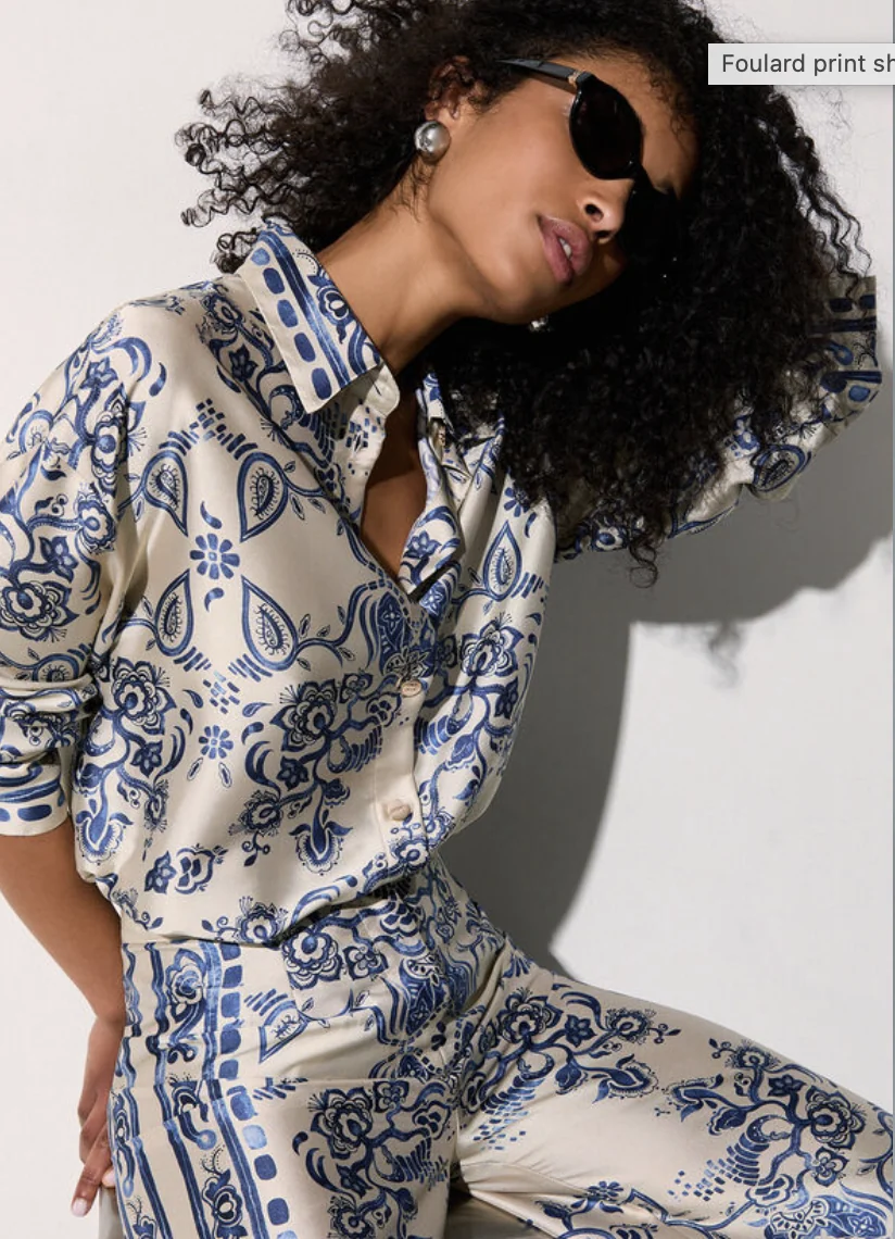 Printed blouse application